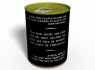 Canned Gifts - 1 Pair Quality Black Warm Man Cotton Socks - The Real Man Socks Funny Hilarious Gag Items Gifts for Guy - Prank Fun Things Gift Idea For Him