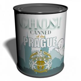 Canned Ghost of the Prague Unique gift from Praha Specter Czech Republic Phantom Ghostbusters Prank gift Wraith Silly gift Spirit Soul Can