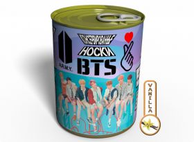 Консервированные Носки BTS - Оригинальный Подарок A.R.M.Y. - С Ароматом Ванили