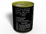 Canned Gifts - 2 Pair Quality All Seasons Black Cotton Socks - The Real Man Funny Hilarious Gag Items Gifts for Guy - Prank Fun Things Gift Idea For Him, Quirky Useful Christmas, Birthday Present 650181561847